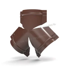 Y-образный тройник для круглого конька R80