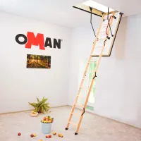 Чердачная лестница OMAN LONG TERMO PS 120x55х330