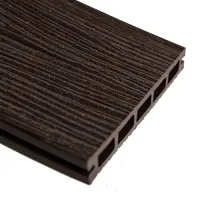 Террасная доска EcoLine МПК Дерево 3D 3000х150х18 Венге 