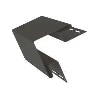 Угол наружный ПВХ сайдинга GRAND LINE Графит