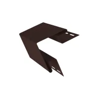 Угол наружный ПВХ сайдинга GRAND LINE Темный дуб