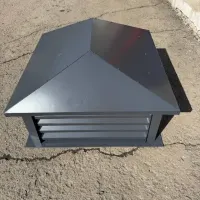 Колпаки на вентиляционную трубу полиэстер 0,7 мм RAL 7024