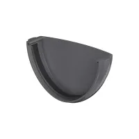 Заглушка желоба ТЕХНОНИКОЛЬ 125/82, серый (RAL 7024)