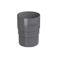 Муфта трубы ТЕХНОНИКОЛЬ 125/82, серый (RAL 7024)