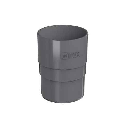 Муфта трубы ТЕХНОНИКОЛЬ 125/82, серый (RAL 7024)