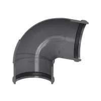 Угол желоба регулируемый ТЕХНОНИКОЛЬ 125/82, 90°-150°, серый (RAL 7024)