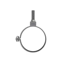 Хомут трубы универсальный ТЕХНОНИКОЛЬ 125/82, серый (RAL 7024)