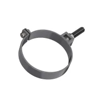 Хомут трубы универсальный ТЕХНОНИКОЛЬ 125/82, серый (RAL 7024)