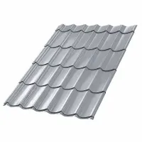 Металлочерепица Супермонтеррей Глянец 0,7 мм RAL 7004