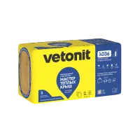 Утеплитель Vetonit мастер теплых крыш 50х600x1000 мм, 4.8 кв.м