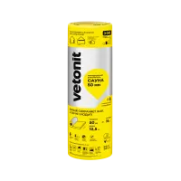 Утеплитель Vetonit Сауна 12500x1200, 50мм (15 м2 / 0.75 м3)