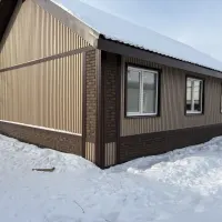 Пластиковый сайдинг U-Plast Timberblock Рейка фасадная Орех светлый