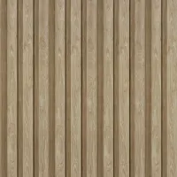 Пластиковый сайдинг U-Plast Timberblock Рейка фасадная Орех светлый