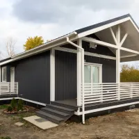 Пластиковый сайдинг U-Plast Timberblock Рейка фасадная Угольный