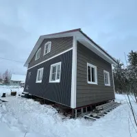 Пластиковый сайдинг U-Plast Timberblock Рейка фасадная Угольный