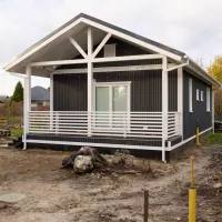 Пластиковый сайдинг U-Plast Timberblock Рейка фасадная Угольный