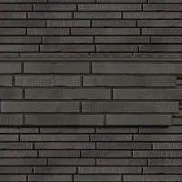 Фасадная панель U-Plast Stone House S-lock Ригельный кирпич Грифель