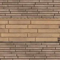 Фасадная панель U-Plast Stone House S-lock Ригельный кирпич Кварц