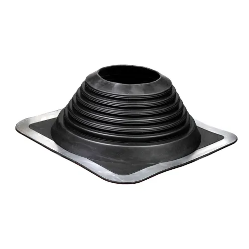 Кровельная проходка Мастер-Флэш прямая №7 EPDM, 364х364, Ø152-208 мм