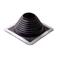 Кровельная проходка Мастер-Флэш прямая №5 EPDM, 280х280, Ø102-178 мм, черный