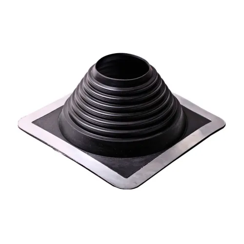 Кровельная проходка Мастер-Флэш прямая №5 EPDM, 280х280, Ø102-178 мм, черный