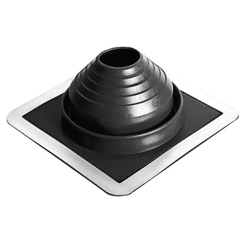 Кровельная проходка Мастер-Флэш комби №4 EPDM, 280х280, Ø75-160 мм, черный
