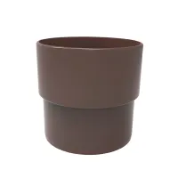Муфта трубы RUPLAST PVC 125/80, Коричневый, RAL 8019