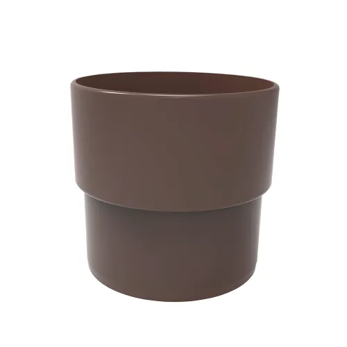 Муфта трубы RUPLAST 125/80, Коричневый, RAL 8019