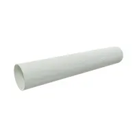 Водосточная труба GLC PVC 152/100 (D-100), 1 м, Белый, RAL 9010