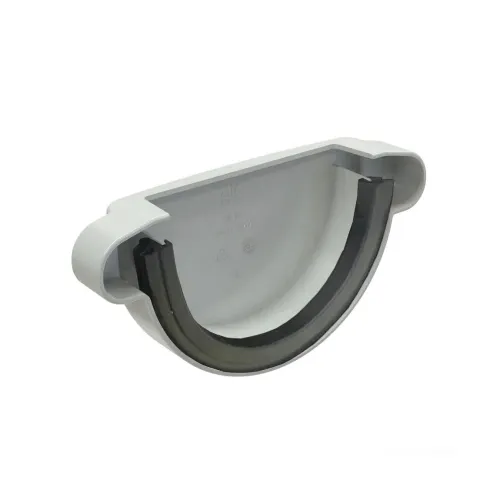 Заглушка желоба универсальная GLC PVC 152/100, Белый, RAL 9010