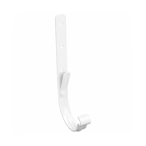 Кронштейн желоба металл GLC PVC 152/100, Белый, RAL 9010