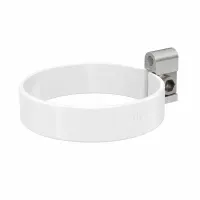 Хомут трубы GLC PVC 152/100, Белый, RAL 9010