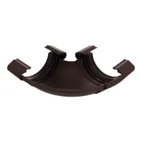 Угол желоба регулируемый 90-160° GLC PVC 152/100, Коричневый, RAL 8019