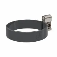 Хомут трубы GLC PVC 152/100, Графит, RAL 7024