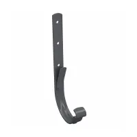 Кронштейн желоба металл GLC PVC 152/100, Графит, RAL 7024