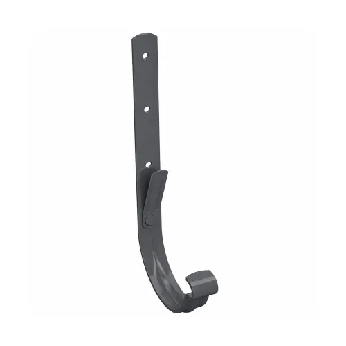 Кронштейн желоба металл GLC PVC 152/100, Графит, RAL 7024