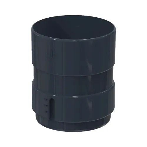 Муфта трубы GLC PVC 152/100, Графит, RAL 7024
