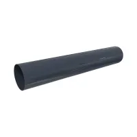 Водосточная труба GLC PVC 152/100 (D-100), 1 м, Графит, RAL 7024