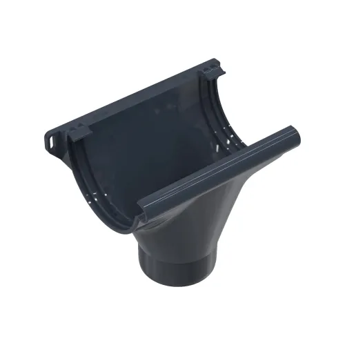 Воронка желоба GLC PVC 152/100, Графит, RAL 7024