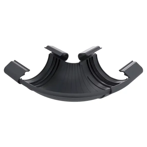Угол желоба регулируемый 90-160° GLC PVC 152/100, Графит, RAL 7024