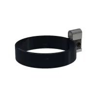 Хомут трубы GLC PVC 152/100, Антрацит, RAL 9005
