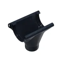 Воронка желоба GLC PVC 152/100, Антрацит, RAL 9005