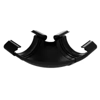 Угол желоба регулируемый 90-160° GLC PVC 152/100, Антрацит, RAL 9005