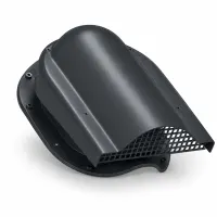 Кровельный вентилятор/аэратор подкровельного пространства Wirplast P51 для металлочерепицы, RAL 7021, антрацит