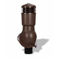 Вентиляционные выходы Wirplast K49, D110 изолированные для металлочерепицы, RAL 8017, коричневый