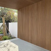 Реечная стеновая панель CM Wall Pine (Сосна) ДПК, 26х219х3000мм
