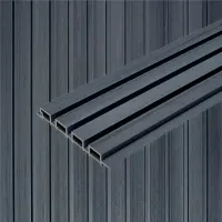 Реечная стеновая панель CM Wall Ebony (Эбен) ДПК, 26х219х3000мм