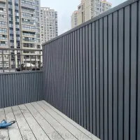 Реечная стеновая панель CM Wall Ebony (Эбен) ДПК, 26х219х3000мм