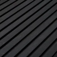 Реечная стеновая панель CM Wall Black Wood(Черный) ДПК, 26х219х3000мм