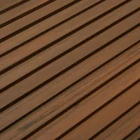Реечная стеновая панель CM Wall Teak (Тик) ДПК, 26х219х4000мм